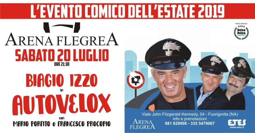 biagio izzo autovelox arena flegrea 2019